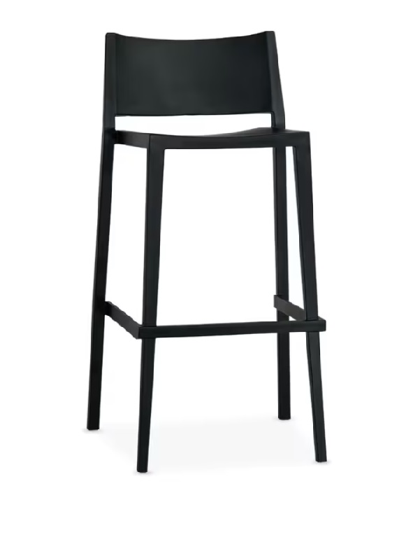 Black Barstool for 40"h Table