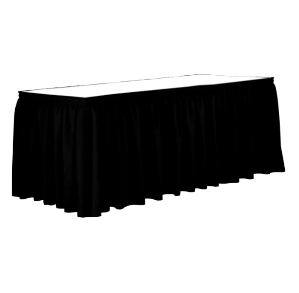 6'w × 30"d Draped Table
